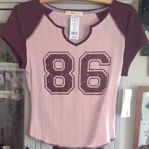 Rewind Juniors Crop Casual Shirt